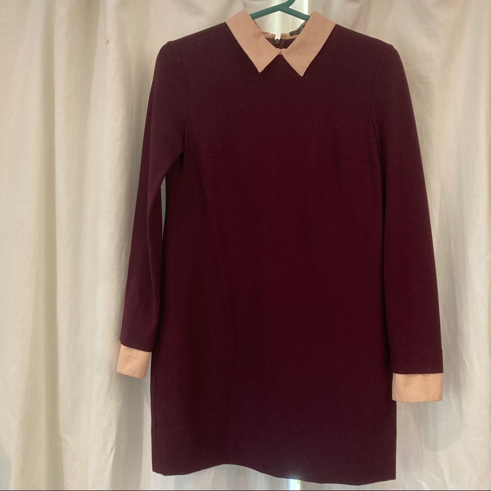 Unique vintage style collared dress.